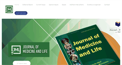 Desktop Screenshot of medandlife.ro