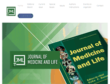 Tablet Screenshot of medandlife.ro
